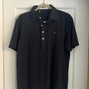 Criquet Slim Fit Top Range Polo | Black | Medium